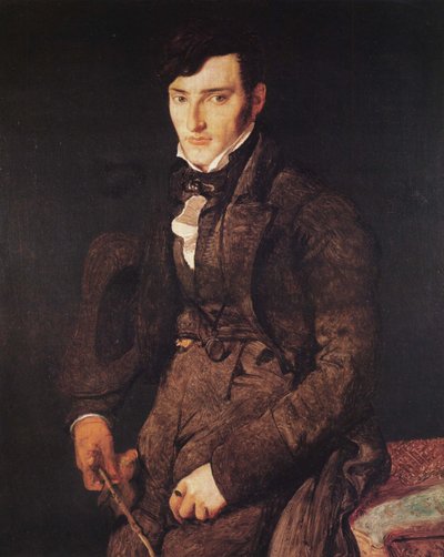 Portrait of Jean-Francois Gilibert by Jean Auguste Dominique Ingres